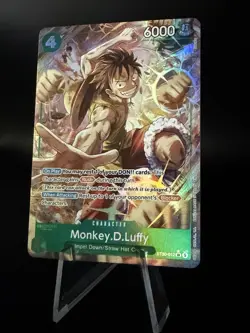 One Piece Card Game Monkey D. Luffy ST30-012 Super Rare Alt Art Foil English - Image 1