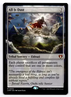 All Is Dust CMM 800 - - NM - Magic the Gathering - Image 1