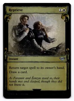 Reprieve (Showcase Scrolls) LTR 477 - Foil - LP - Magic the Gathering - Image 1