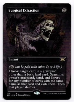 Surgical Extraction (Borderless) 2X2 356 - - NM - Magic the Gathering - Image 1