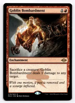 Goblin Bombardment MH2 279 - Normal - LP - Magic the Gathering - Image 1