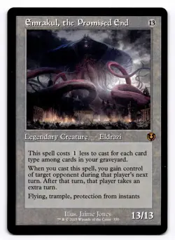 Emrakul, the Promised End (Retro Frame) INR 330 - - NM - Magic the Gatherin - Image 1