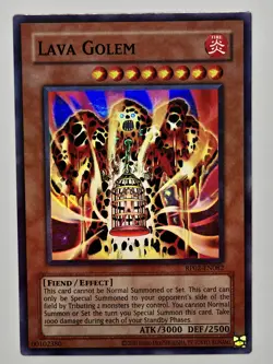 Lava Golem | Medium Holo Bleed | Retro Pack 2 Reprint RP02-EN082 Yugioh TCG NM - Image 5