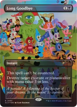 🔥MTG Secret Lair "Cats are the Best" FOIL Toby’s Journey by Gary Baseman Foil🔥 - Image 4
