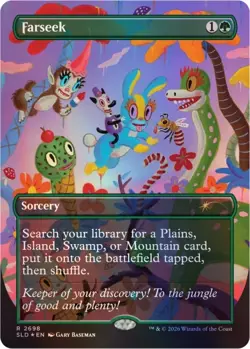 🔥MTG Secret Lair "Cats are the Best" FOIL Toby’s Journey by Gary Baseman Foil🔥 - Image 5