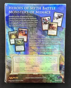 Magic the Gathering Duel Decks: Heroes vs. Monsters DAMAGED PACKAGING - Image 2