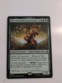 The Unbeatable Squirrel Girl X1 Mtg Marvel Super Heroes Nm - Image 1