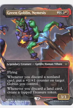 Green Goblin, Nemesis #23 Marvel's Spider-Man Borderless Regular Rare - Image 1
