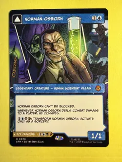 Magic ~ Norman Osborn/Green Goblin #220 Borderless ~ Spider-Man ~ Regular - Image 1