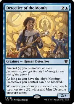 Detective of the Month 21 Commander: Murders at Karlov Manor MTG NM - Image 1