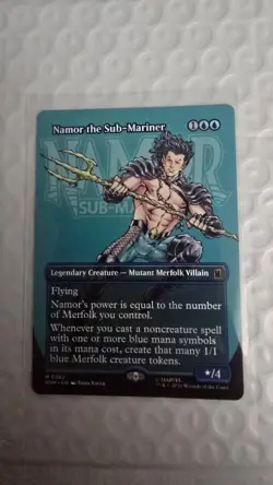 Namor the Sub-Mariner (Borderless) (0362) Marvel Super Heroes Regular - Image 1