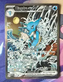 Pokemon Kingdra EX - Black Star Promo 131 - NM-Mint Pokemon TCG - Image 1