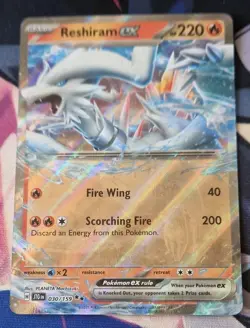 Reshiram ex 030/159 Sv09: Journey Together Holo NM-Mint Pokemon TCG Double Rare - Image 1