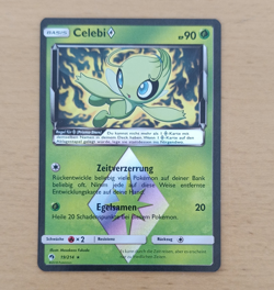 Celebi Prism-Stern 19/214 Echo des Donners Rare Holo Deutsch Pokemon TCG - Image 1