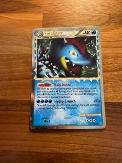 Pokemon TCG Feraligatr HGSS07 Holo LP - Image 2