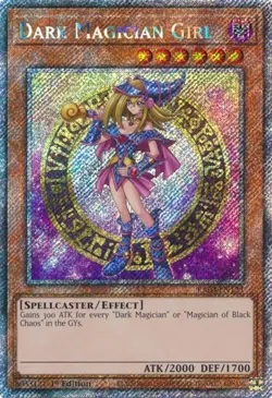 Yu-Gi-Oh! TCG RA03-EN123 Dark Magician Girl (Platinum Secret Rare) (B) NM - Image 1