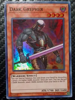 Yugioh - Dark Grepher DASA-EN042 - Dark Saviors NM - Image 1