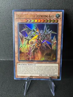 Jizukiru, The Star Destroying Kaiju - Silver Ultra 1st Ed. BLC1-EN036 NM YuGiOh - Image 1