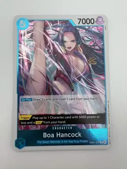 Boa Hancock EB04-027 R Foil One Piece The Azure Sea's Seven English NM - Image 2