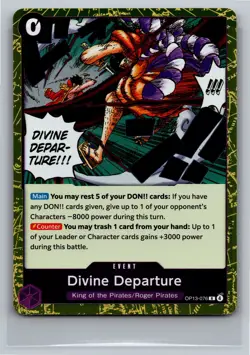 One Piece Carrying On His Will #OP13-076 Divine Departure - Image 1