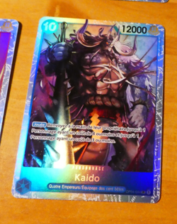 ONE PIECE CARD GAME HOLO CARTE FRANCAISE OP04-044 KAIDO SR FR JCG NM - Image 1