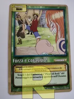 Forza e Coraggio! - Nami ® JO-W08 ® Comune ® One Piece TCG ® Italiano EX - Image 1