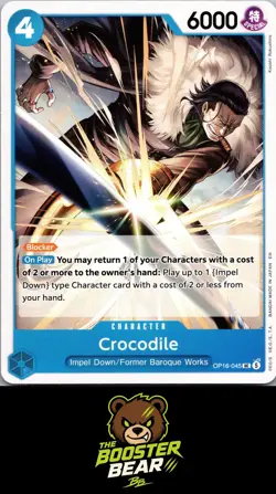 Crocodile OP16-045 The Time of Battle UC One Piece NM/M ENG - Image 1