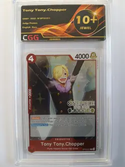One Piece Tony Tony.Chopper (OP10-011) Judge Promos CGG 10+ Triple 28460806 - Image 1
