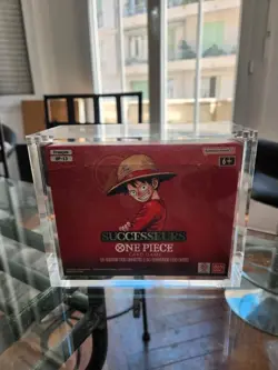 boite protection acrylique one piece tcg display Op 13 a op 16 anti uv - Image 1