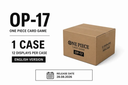 ONE PIECE OP17 SEALED CASE 12 BOOSTER BOX ENGLISH - PREORDER 28/08 ENG OP 17 - Image 1