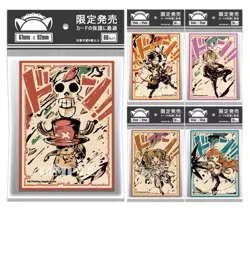 60PCS Trading Card ONE PIECE Nami Ace Chopper OPCG Card Sleeves 67X92mm Standard - Image 1