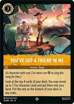 Disney Lorcana - You've Got a Friend in Me - Super Rare - Wilds Unknown - Image 1