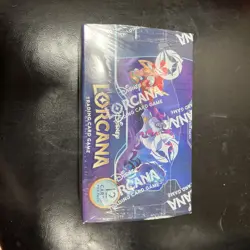 Disney Lorcana Sealed In Plastic Wrap Ursula’s Return Booster Box - Image 1