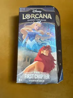 Disney Lorcana The First Chapter Starter Deck New Sealed Cinderella Simba - Image 1
