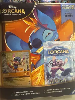 Disney Lorcana Winterspell Collection Starter Set Stitch Edition FACTORY SEALED! - Image 1