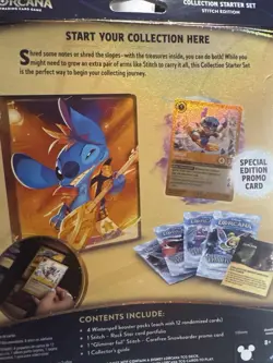 Disney Lorcana Winterspell Collection Starter Set Stitch Edition FACTORY SEALED! - Image 2
