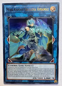 Mekk-Knight Crusadia Avramax - RA01-EN044 - Ultra Rare - 1st Edition - Yugioh - Image 1