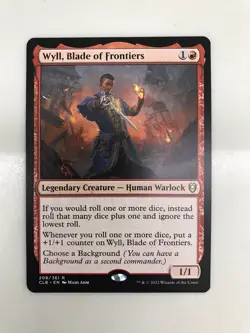 Wyll Blade of Frontiers MTG Magic the Gathering Card NM Mint Baldur's Gate CLB - Image 1
