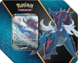 Pokemon Cards: Divergent Powers Hisuian Samurott V Tin - Image 2