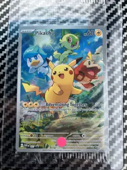 Pikachu 027 Sv: Scarlet & Violet Promo Cards Holo Lot Of 3 - Image 1