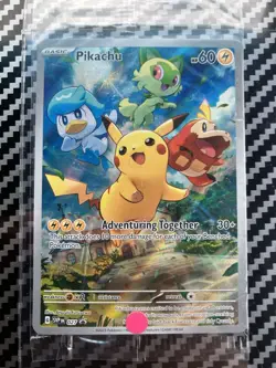 Pikachu 027 Sv: Scarlet & Violet Promo Cards Holo Lot Of 3 - Image 2