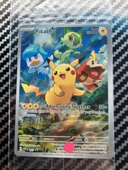 Pikachu 027 Sv: Scarlet & Violet Promo Cards Holo Lot Of 3 - Image 3
