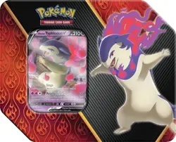 Pokemon Cards: Divergent Powers Hisuian Typhlosion V Tin - Image 2