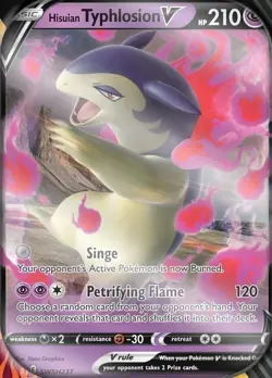 Pokemon Cards: Divergent Powers Hisuian Typhlosion V Tin - Image 3