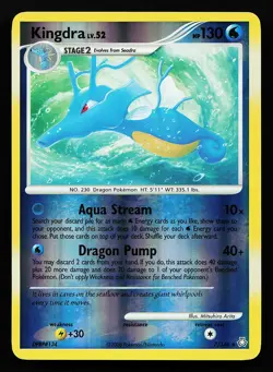 Kingdra 7/146 Reverse Holo Rare Legends Awakened Pokemon Card - Image 1