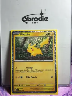 The Pokemon Company Pikachu 002/015 McDonald's 2024 Promo Holo Eng Basic 60HP - Image 1