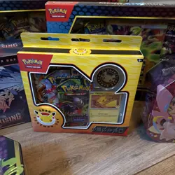 Pokemon TCG Sealed Lot 11pc Mega Zygarde Chaos Rising ETB Moonlit Tin Bundle - Image 5