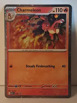 Pokemon Charmeleon #079 Mega Evolution Cosmic Holo Promo - Image 1