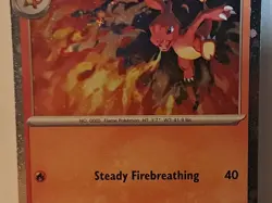 Pokemon Charmeleon #079 Mega Evolution Cosmic Holo Promo - Image 3