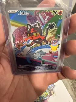 Litten MEP044 First Partner's Promo Near Mint Pokemon TCG - Image 1
